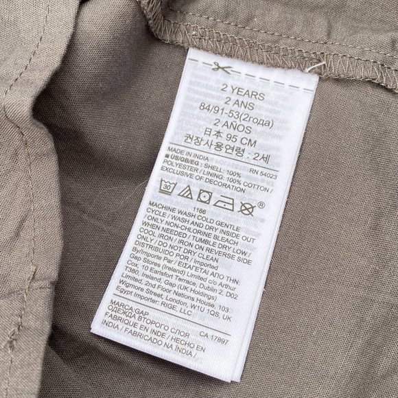 BabyGap Toddler Glitter Tiered Dress 2T - Picture 14 of 15